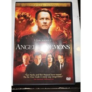 Angels &‎ Demons DVD 2009 Theatrical Ed Tom Hanks Ron Howard Mystery Thriller